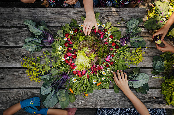 Selbstgemachter Blumenstrauß © Martin Hofmann_Kärnten Werbung