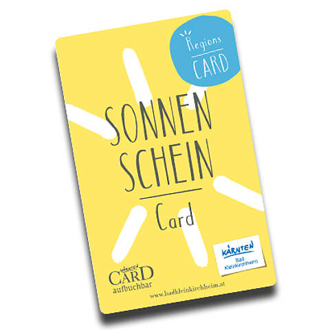 Sonnenschein Card© MBN Tourismus