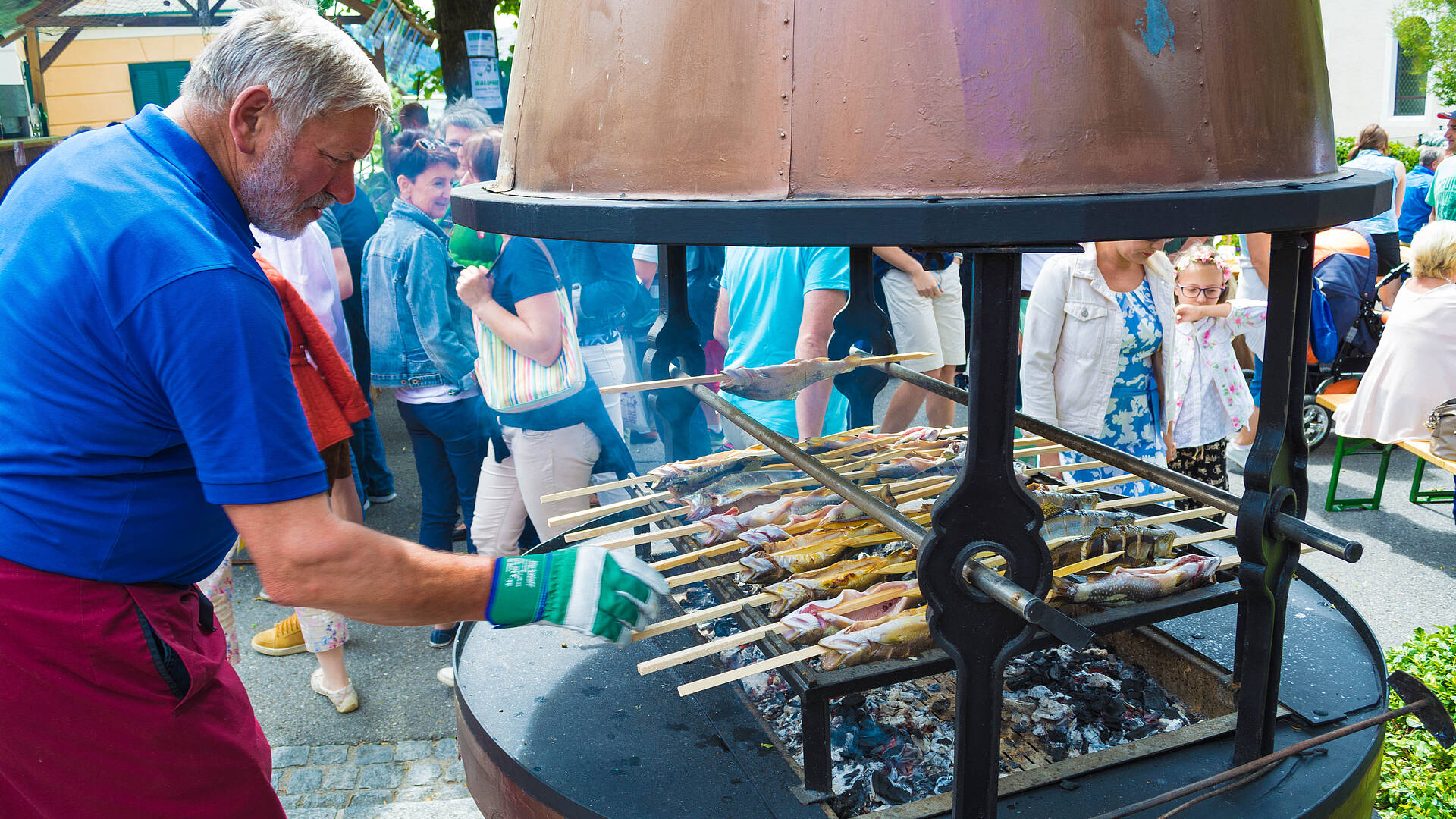 gegrillter Fisch aus Feld am See © Michael Plakolb